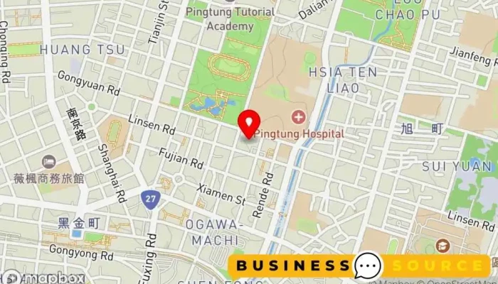 2nd Street Huan Qiu Ping Dong Dian 地圖 - Pingtung County, Pingtung City