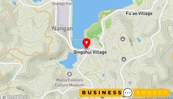 7 -  Eleven Nan Gan Men Shi 地圖 - Lienchiang County, Nangan Township