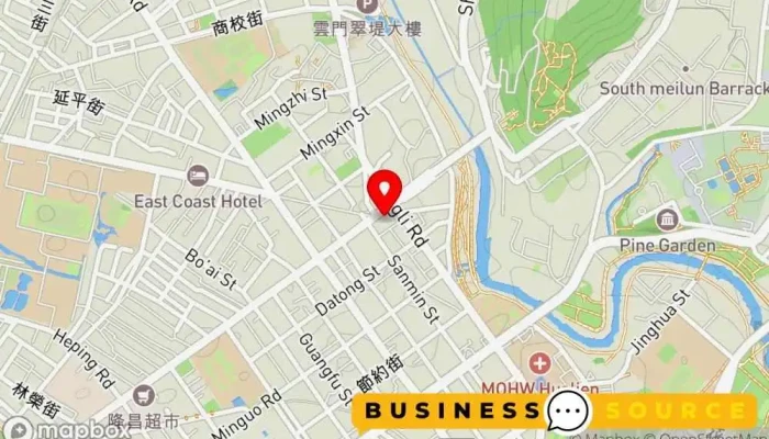 地图 7-ELEVEn 鑫盈佳门市 便利店, ATM 在 Hualien County, Hualien City