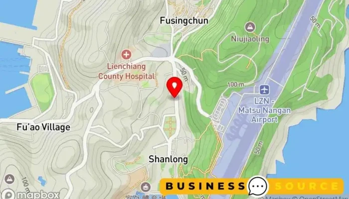 7 -  Eleven Zhong Long Men Shi 地圖 - Lienchiang County, Nangan Township