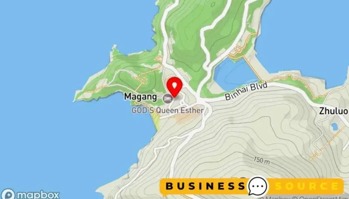 7 -  ElevenMa Gang Men Shi 地圖 - Lienchiang County, Nangan Township