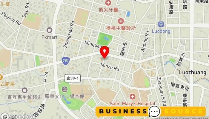 Che Ku Feng Shang Garage 地圖 - Yilan County, Luodong Township