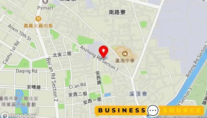 Da Tong Sheng Xian Chao Shi An Zhong Dian 地圖 - Tainan City, Annan District
