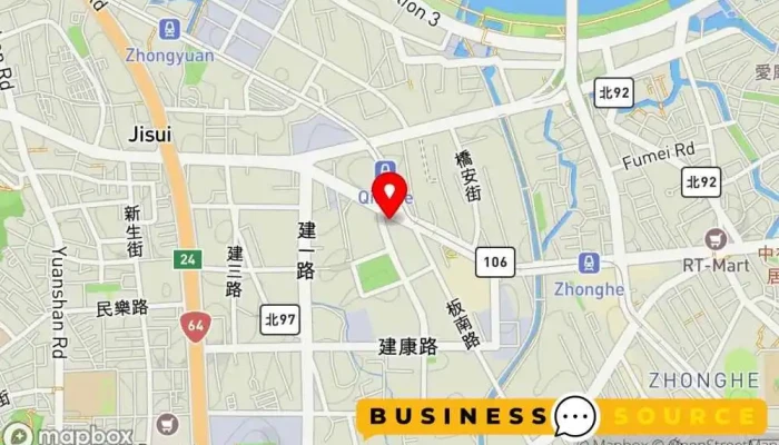 Fang Xin Chu  Zhong He Men Shi 地圖 - New Taipei City, 中和区