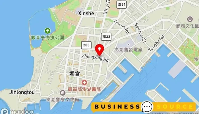 He Qin Fu Shi 地圖 - Penghu County, Magong City