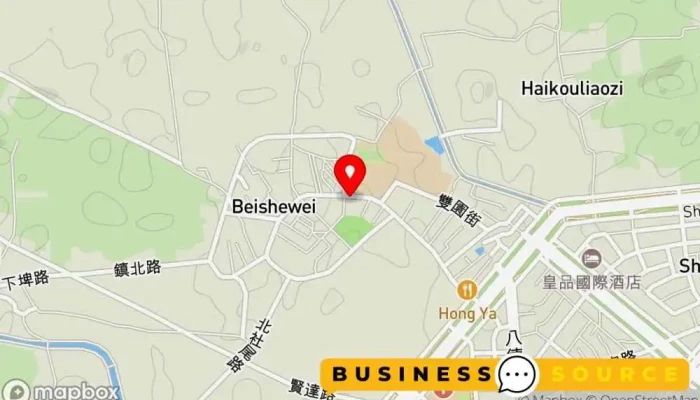 地图 弘大超级市场 超市 在 Chiayi City, West District