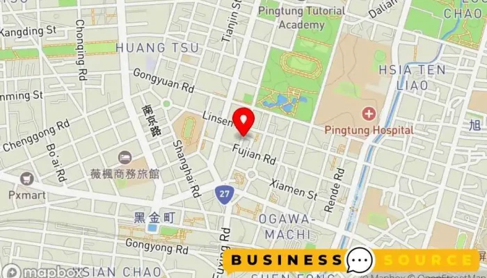 Hua BabyTong Zhuang 地圖 - Pingtung County, Pingtung City