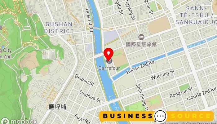Jia Le Fu Ai He Dian Carrefour Love River Store 地圖 - Kaohsiung City, Sanmin District