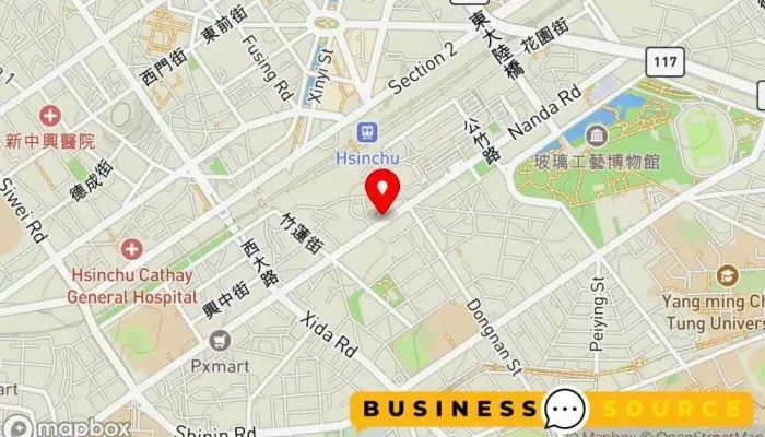 Jia Le Fu Bian Li Gou Xin Zhu Nan Da Dian 地圖 - Hsinchu City, East District