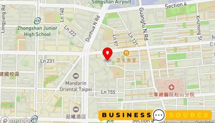 Jia Le Fu Chao Shi Tai Bei Dun Hua Bei Dian 地圖 - Taipei City, Songshan District