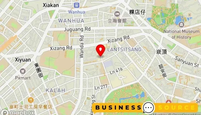 Jia Le Fu Chao Shi Tai Bei Xi Cang Dian 地圖 - Taipei City, Wanhua District