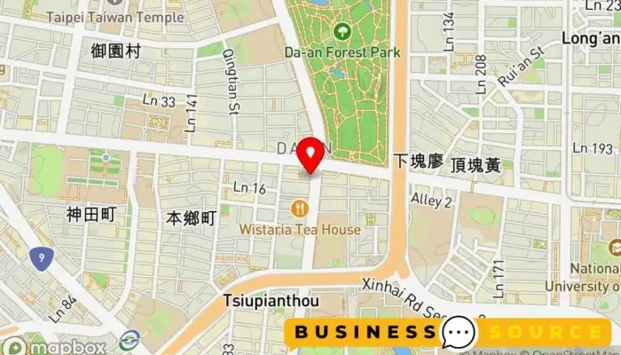 Jia Le Fu Chao Shi Tai Bei Xin Sheng Nan Dian 地圖 - Taipei City, Da’an District