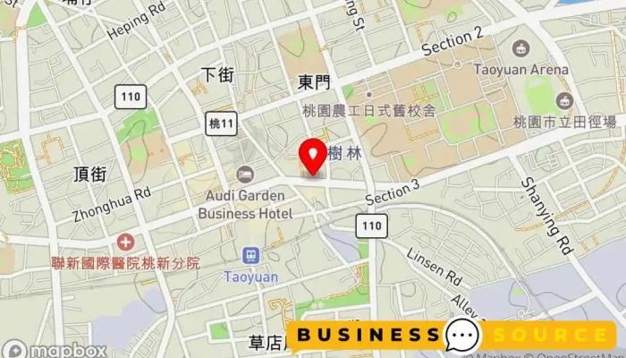 Jia Le Fu Chao Shi Tao Yuan Fu Xing Dian 地圖 - Taoyuan City, Taoyuan District