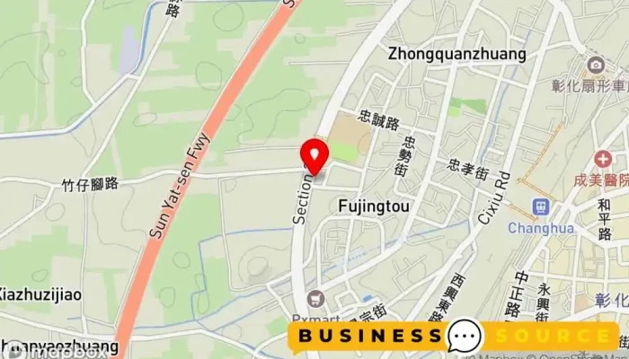 Jin Ma Fu Shi 地圖 - Changhua County, Changhua City