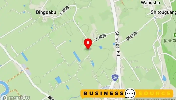 Ken Ding Wo Fu WoofhouseChong Wu Min Su 地圖 - Pingtung County, Hengchun Township