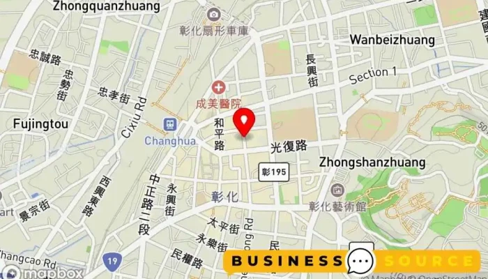 Lai Fa Cai Xue Sheng Fu Zhuan Mai Dian Yi Ban Jia Cheng Gong Lu 244Hao 地圖 - Changhua County, Changhua City