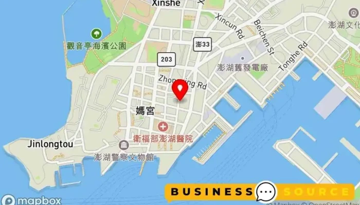 Li Niu Zi Fu Shi 地圖 - Penghu County, Magong City