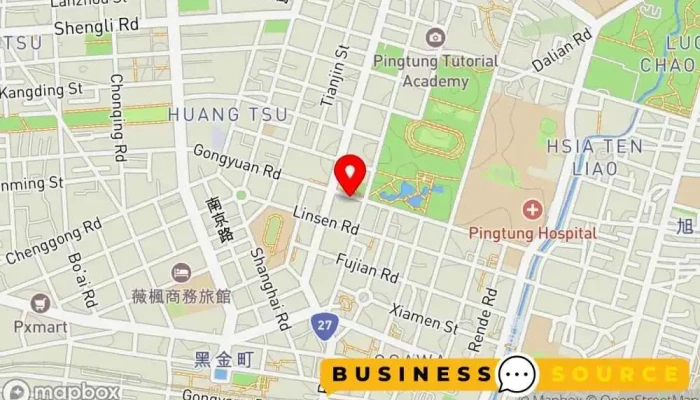 Li Ying Fang  Ping Dong Tai Ping Yang Zhuan Ju 地圖 - Pingtung County, Pingtung City