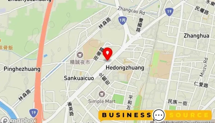 Man Zhu Fu Shi 地圖 - Changhua County, Changhua City