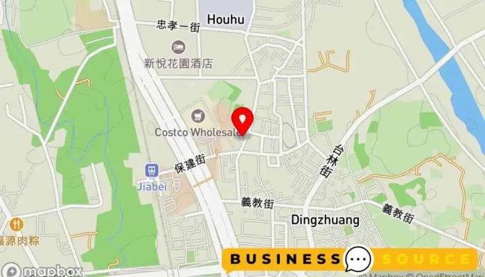 地图 美廉社 嘉義保義店 超市 在 Chiayi City, East District