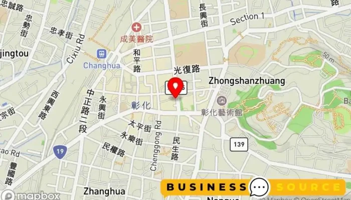 Mu Zi Li ChildhoodTong Zhuang 地圖 - Changhua County, Changhua City