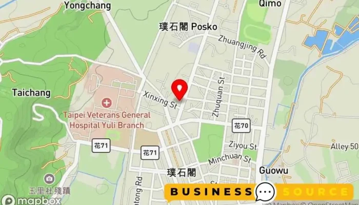 地图 全家＋玉溪地区农会超市 超市 在 Hualien County, Yuli Township