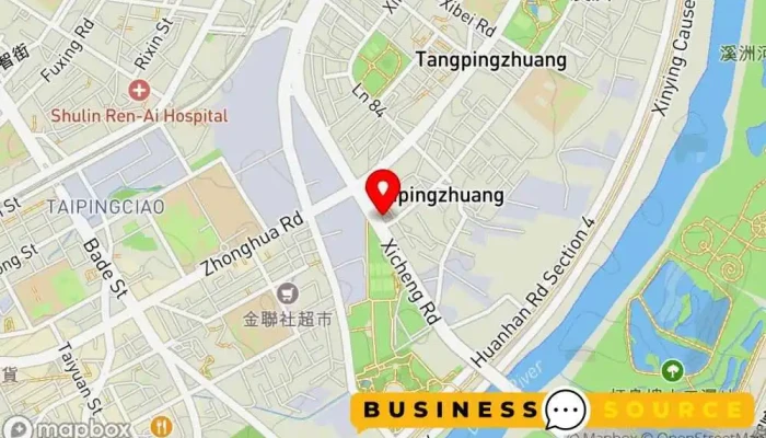 Quan Lian Fu Li Zhong Xin Ban Qiao Xi Cheng Dian 地圖 - New Taipei City, Banqiao District