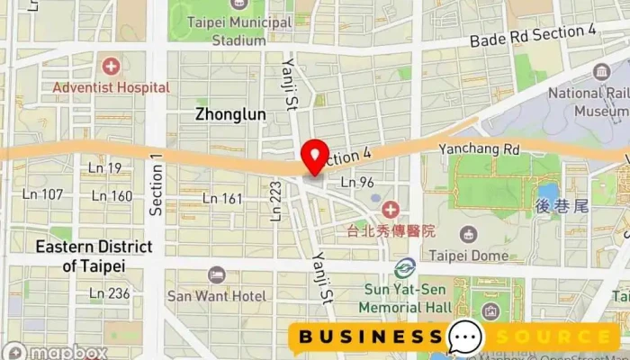 Quan Lian Fu Li Zhong Xin Da An Yan Ji Dian 地圖 - Taipei City, Da’an District