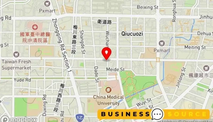 地图 全联福利中心 台中健行店 超市, 折扣超市 在 Taichung City, North District