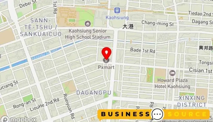 Quan Lian Fu Li Zhong Xin Xin Xing Qi Xian Er Dian 地圖 - Kaohsiung City, Sinsing District