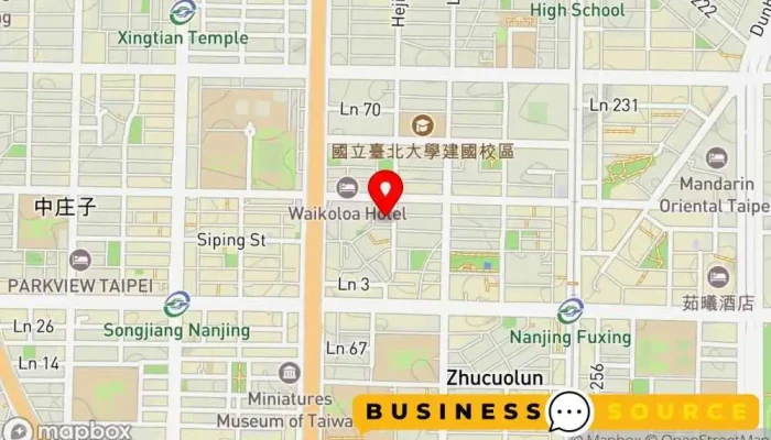 Quan Lian Fu Li Zhong Xin Zhong Shan Chang Chun Dian 地圖 - Taipei City, Zhongshan District
