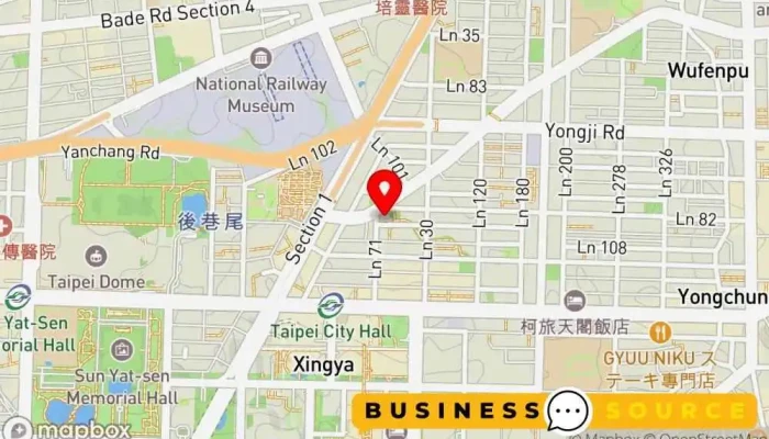 Quan Lian Fu Li Zhong Xin Pxmart Xin Yi Song Xing 地圖 - Taipei City, Xinyi District
