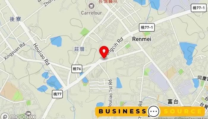 Quan Lian Fu Li Zhong Xin Pxmart Zhong Li Hou Xing Dian 地圖 - Taoyuan City, Zhongli District