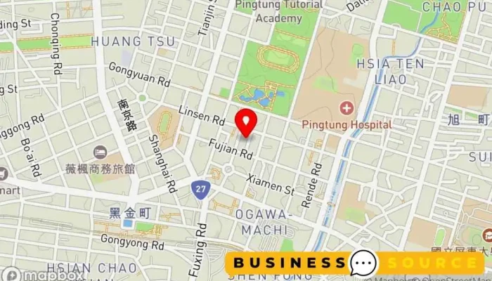 Shi Yu Jing Pin Xiang Nong Jing Pin Dian Guo Ji Lian Xian Dai Gou Chong Wu You Shan 地圖 - Pingtung County, Pingtung City