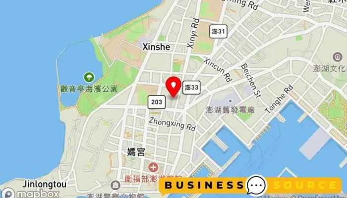 Su Feng Fu Shi 地圖 - Penghu County, Magong City