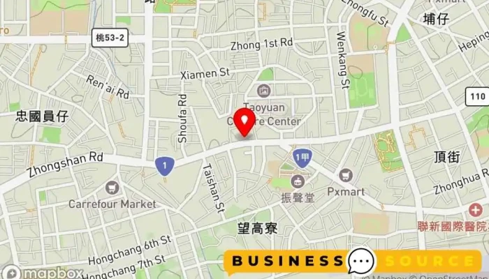 Sun Tai Tai Yan Xuan Chao Shi Huo Guo Tao Yuan Dian 地圖 - Taoyuan City, Taoyuan District