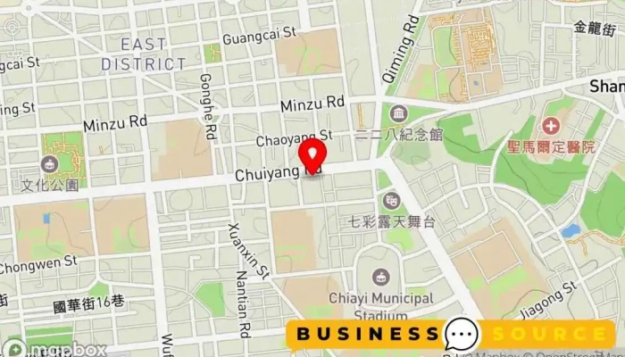 地图 台糖蜜邻便利超市垂杨店 超市 在 Chiayi City, East District