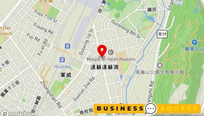 地图 统冠联合超市 折扣超市 在 Hualien County, Hualien City