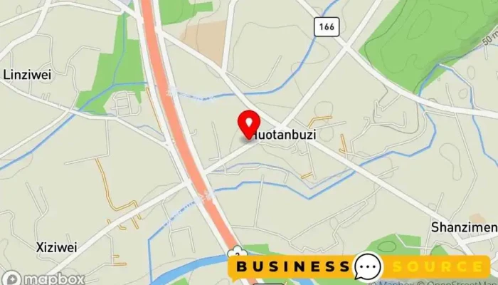 地图 銅錢超市 商店 在 Chiayi County, Minxiong Township