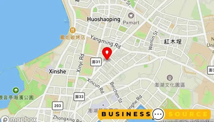 Ying Shao Nu Fu Shi Dian 地圖 - Penghu County, Magong City