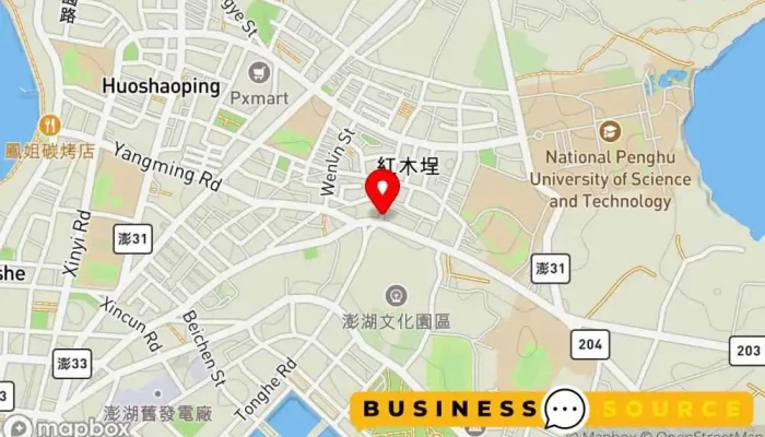 Zhuan Yi Zhuan Zi Zhu Xi Yi Mei Yi Jie Ma Gong Zhong Hua Dian 地圖 - Penghu County, Magong City