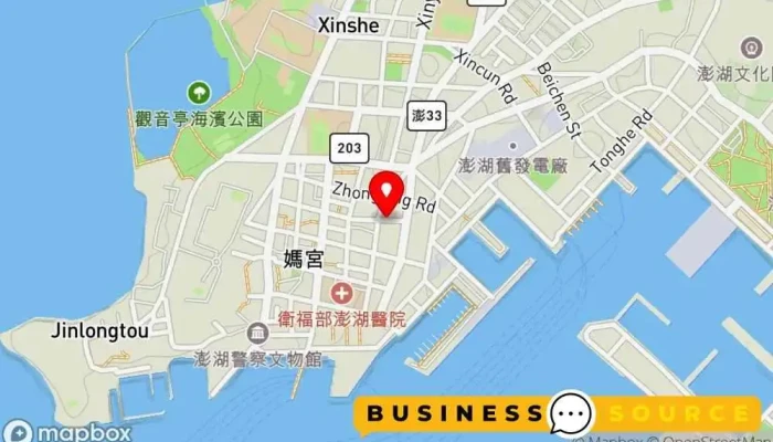 Zi Jing Fu Shi Dian 地圖 - Penghu County, Magong City