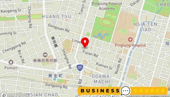 Alinaw 地圖 - Pingtung County, Pingtung City