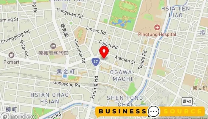 Easy ShopPing Dong Min Sheng Dian 地圖 - Pingtung County, Pingtung City