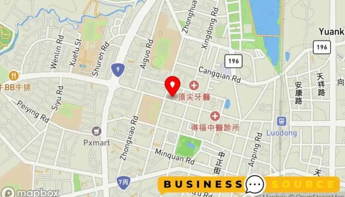 IrooLuo Dong Dian 地圖 - Yilan County, Luodong Township