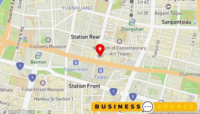 JasonsChao Shi Jing Zhan Dian 地圖 - Taipei City, Datong District