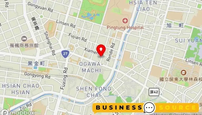 Kaso Shop Boys Clothing Work Pants -  地圖 - Pingtung County, Pingtung City