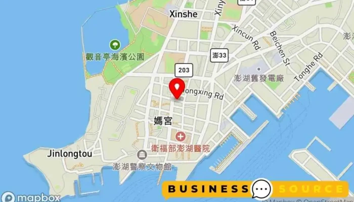 Korea Baby Xie Xie 地圖 - Penghu County, Magong City