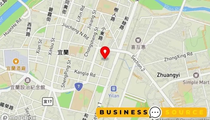 Ks Taiwan -  地圖 - Yilan County, Yilan City
