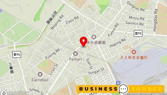 MuchZhu You Shang Chang 地圖 - Yunlin County, Huwei Township
